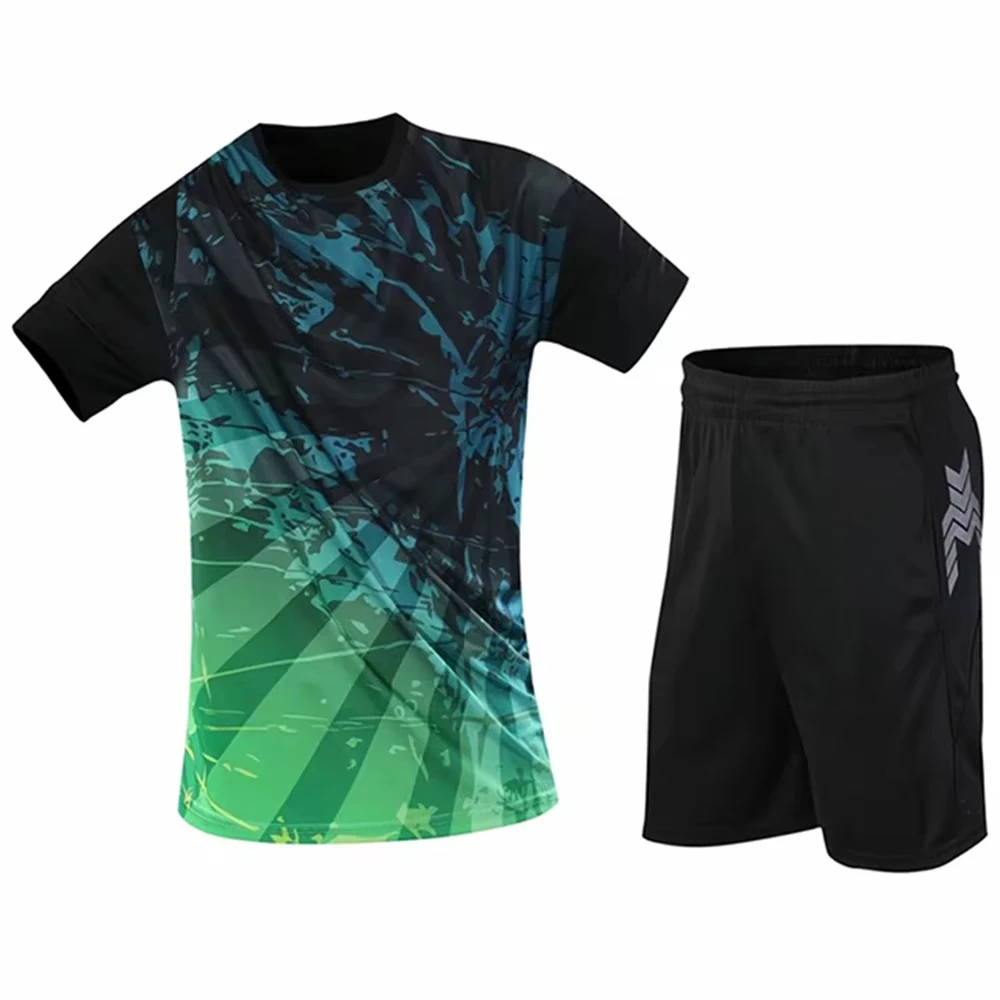 Table Tennis Training China - New Unique Printed Badminton Shirts Men's