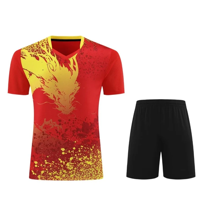 Table Tennis Training China - 2025 Summer Men Women China Dragon