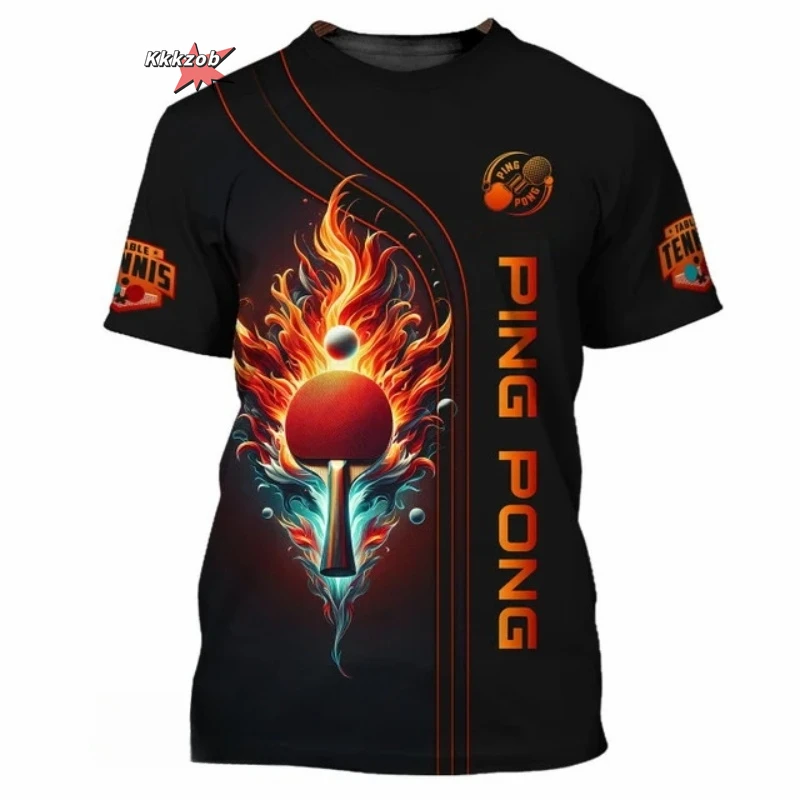 Table Tennis Training China - 2025 Summer Full Print Table Tennis