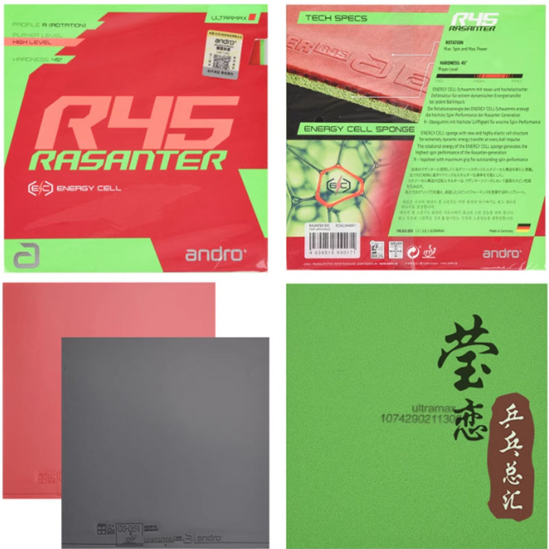 Table Tennis Bat - Andro Rasanter R45 47 50 C45
