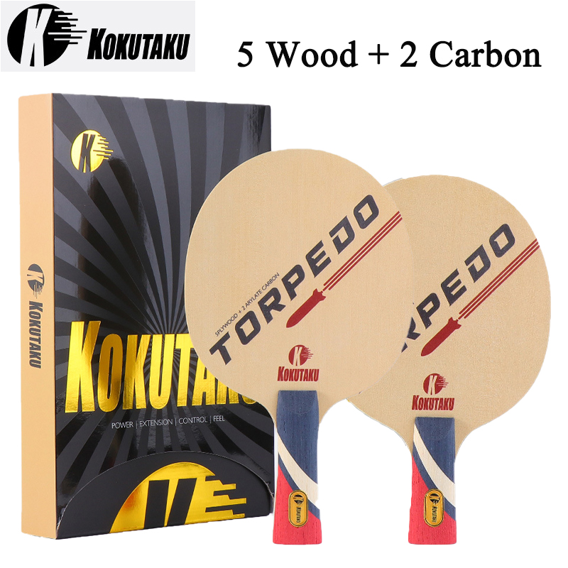 Table Tennis Bat - KOKUTAKU TORPEDO Table Tennis Blade 5