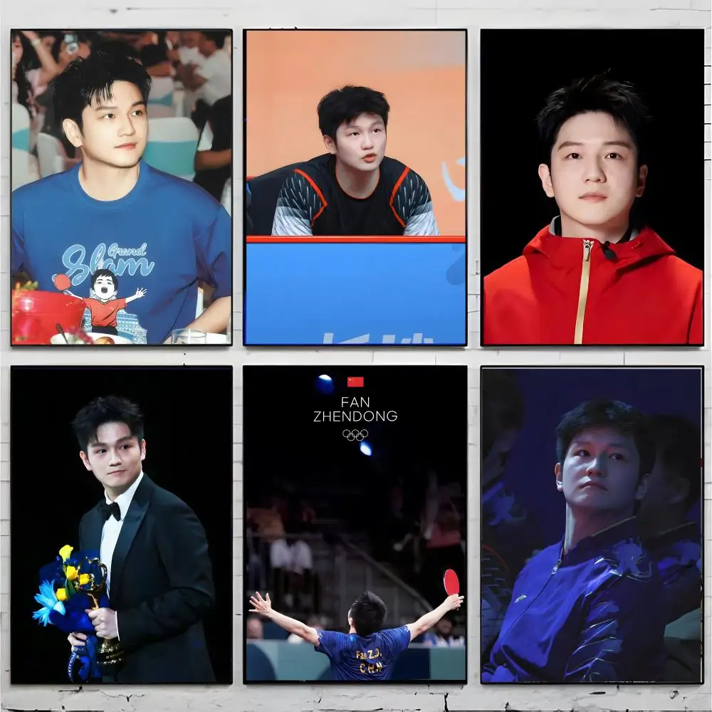 Table Tennis Zhendong - table tennis athlete sports star Fan