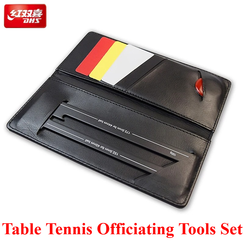 Table Tennis Yellow Card - Table Tennis Officiating Tools Set with