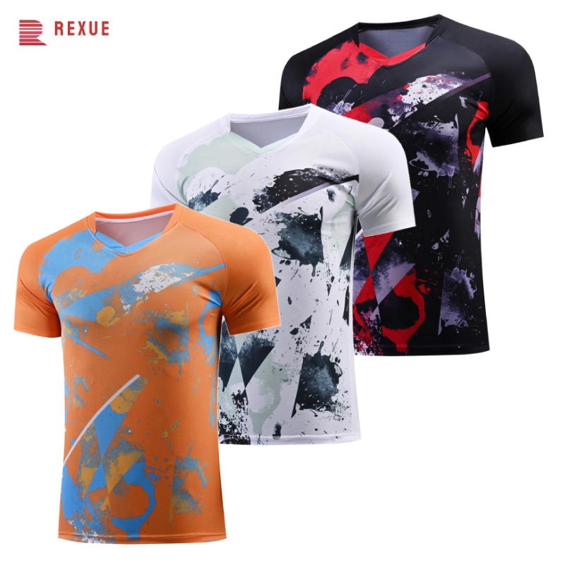 Table Tennis V Neck Shirt Men  - Table Tennis Jersey 评论和价格