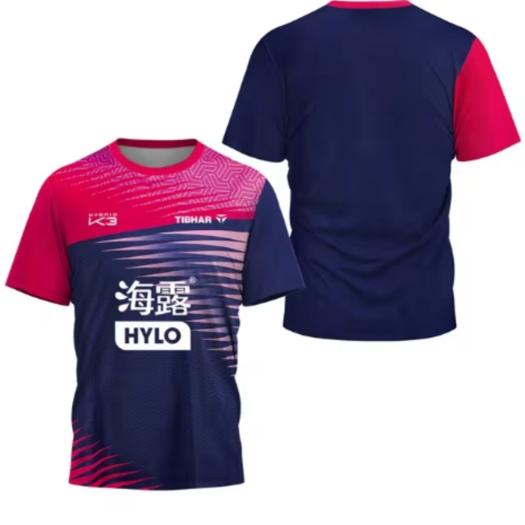 2024 Summer New Triangle Fragm - Table Tennis Jersey 评论和价格