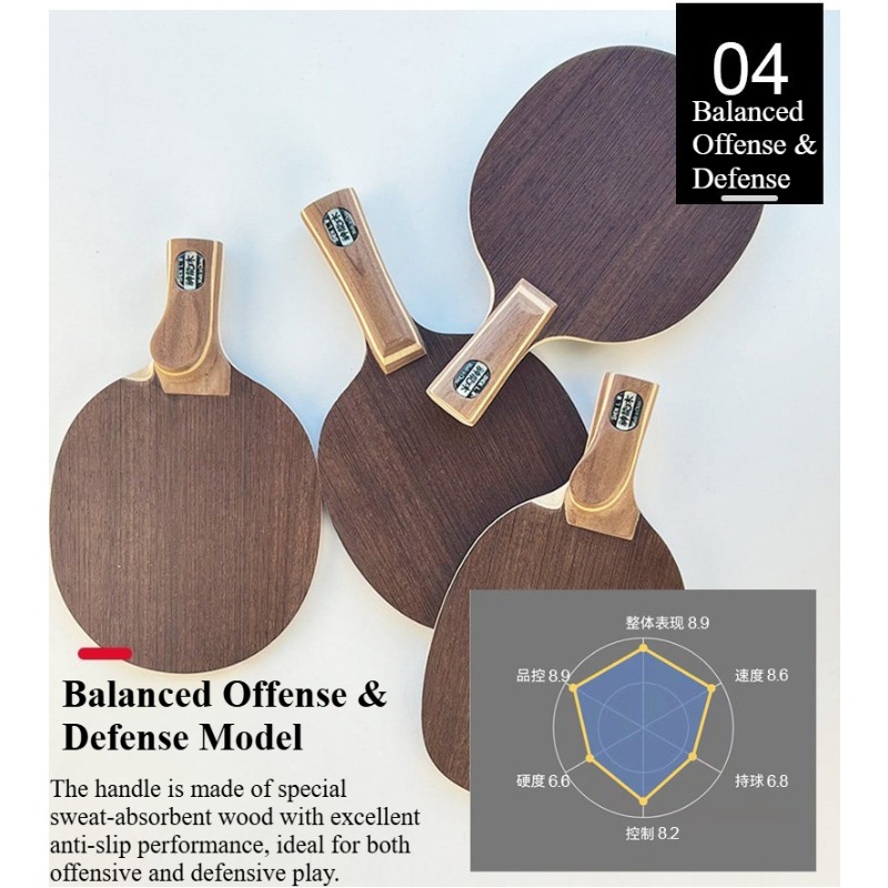 Chinese/Japanese Penhold Table - Table Tennis Blades 评论和价格