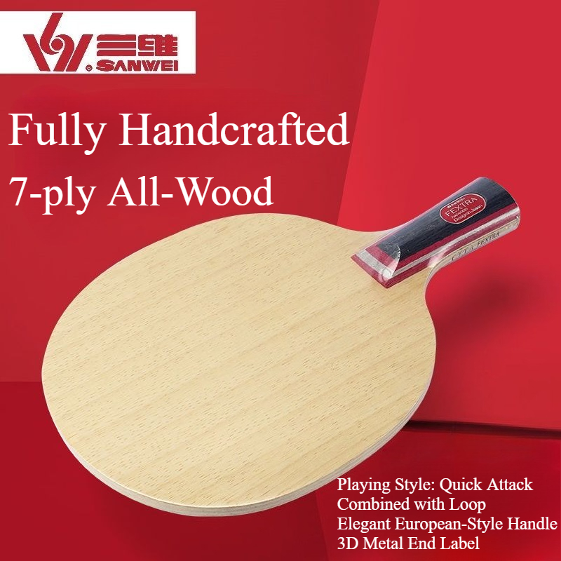 New SANWEI FEXTRA 7 Table Tenn - Table Tennis Blades 评论和价格