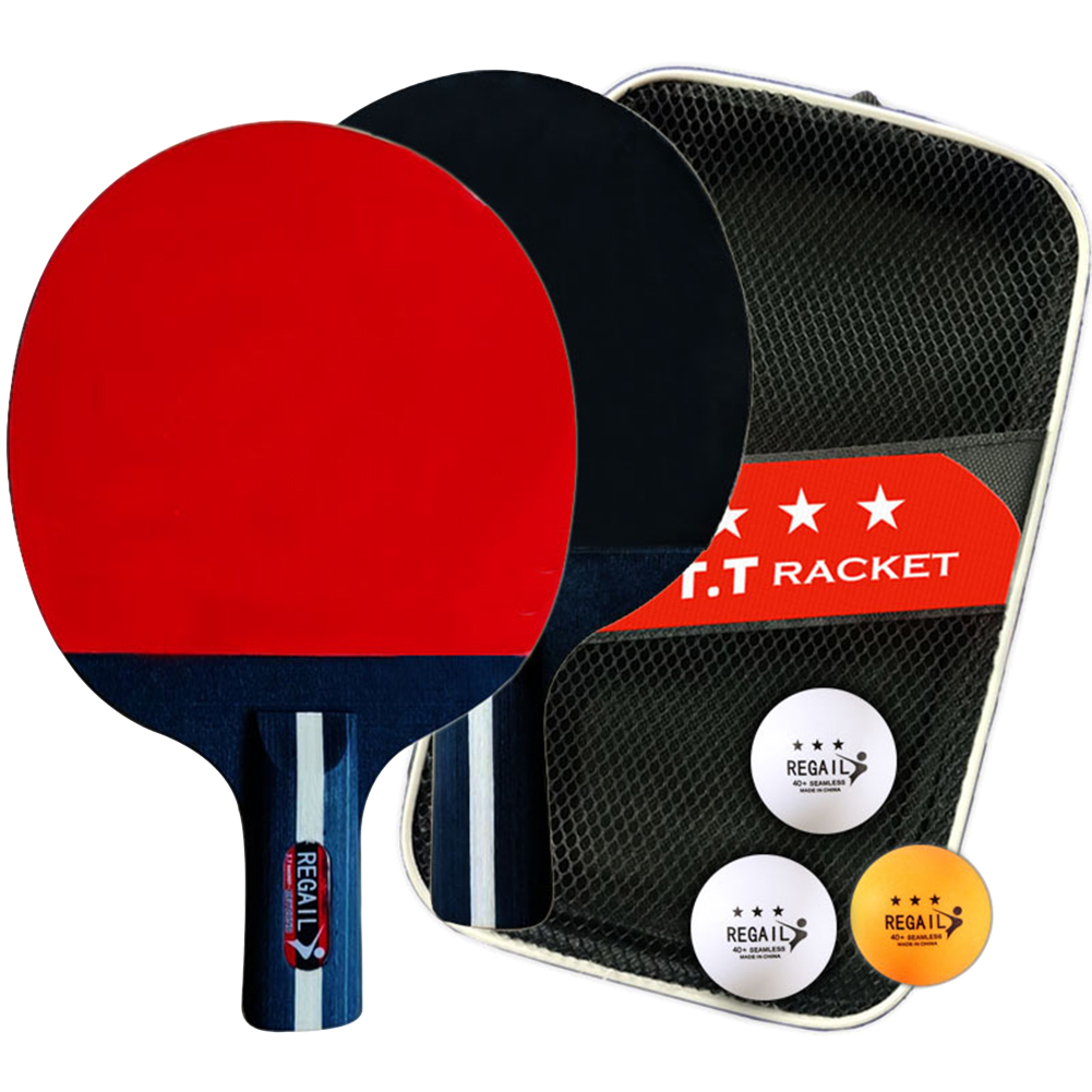 Ping Pong Racket 2 Rackets & 3 - Table Tennis Training China 评论和价格