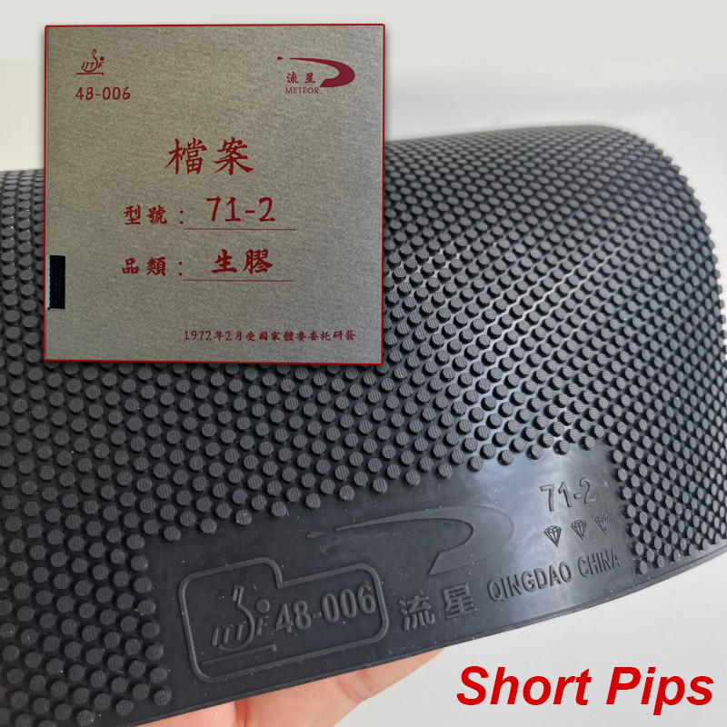 Meteor 71-2 Short Pips Table T - Table Tennis Rubber For Defensive Players 评论和价格