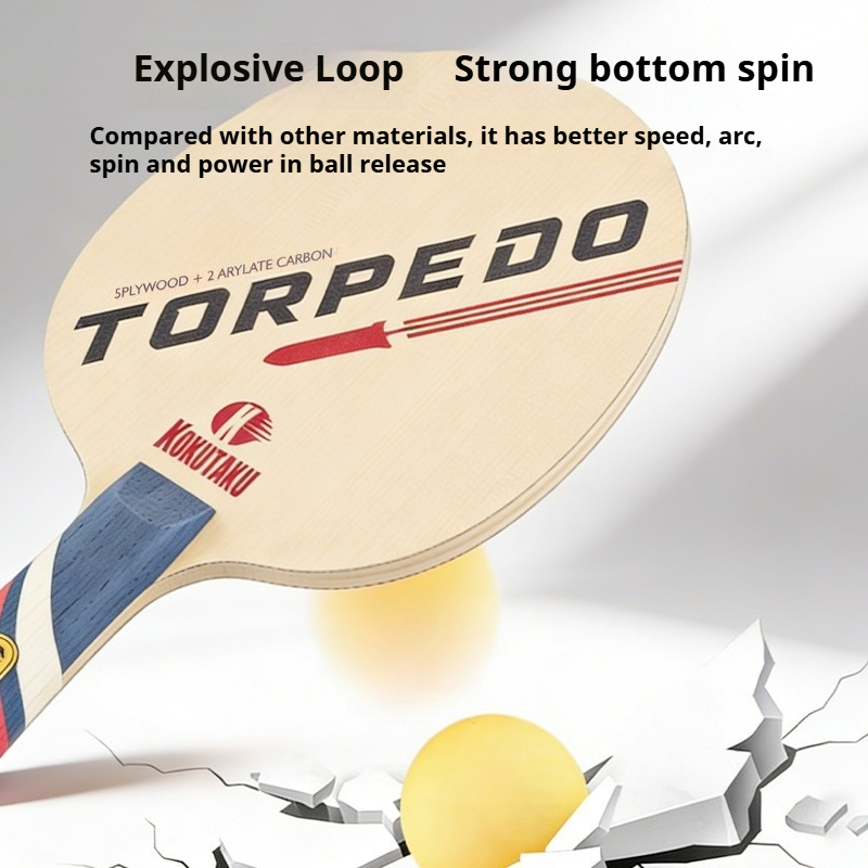 KOKUTAKU TORPEDO Table Tennis  - Table Tennis Bat 评论和价格