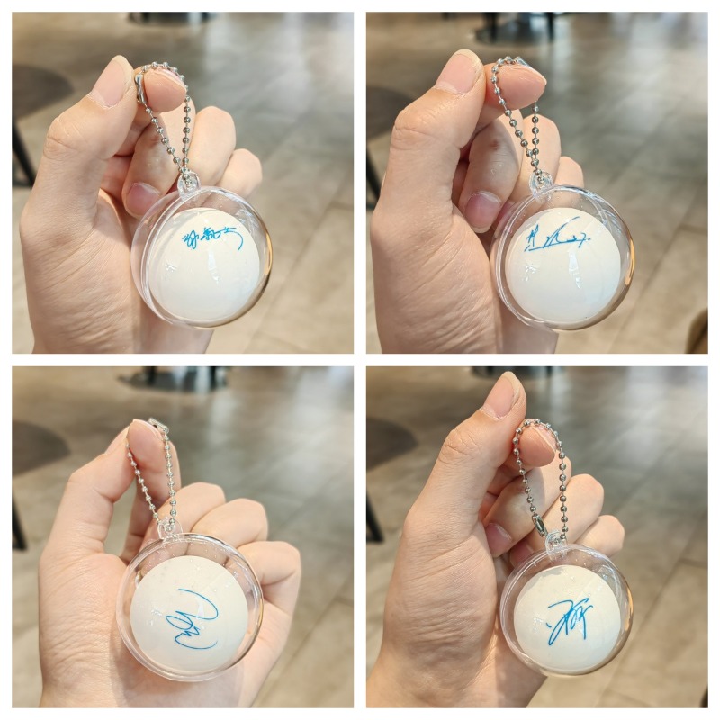 Mini Table Tennis Ball Signatu - Table Tennis Zhendong 评论和价格