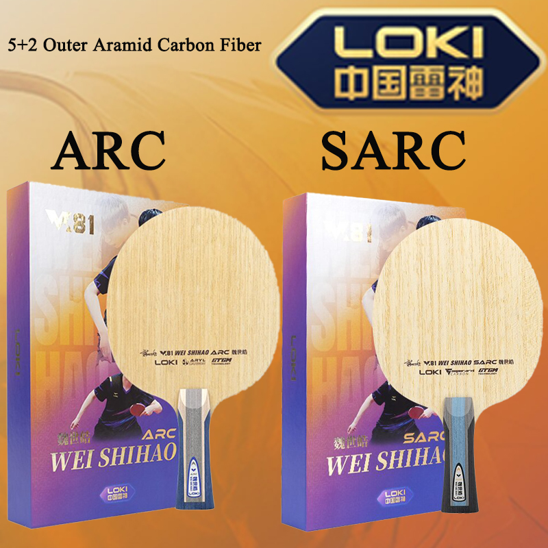 New LOKI W81 Series ARC SARC T - Table Tennis Blades 评论和价格